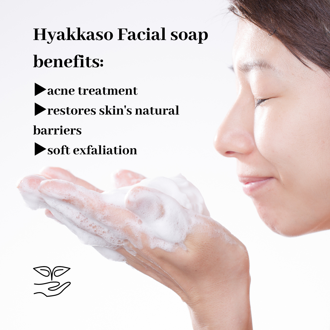 Hyakkaso Facial Soap 80g